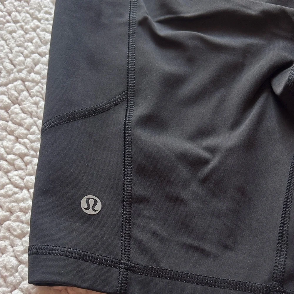 lululemon athletica Midnight Black Athletic Shorts
